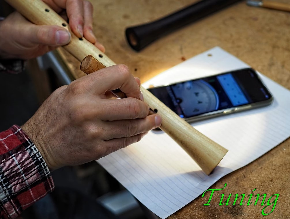 Recorder tuning